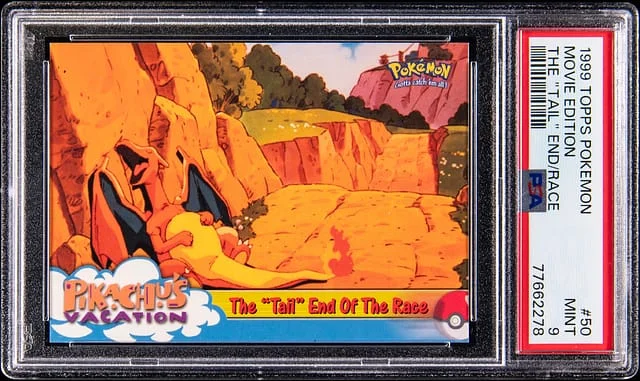 1999 Topps The Tail End of the Race Pokemon Movie Edition #50 card image