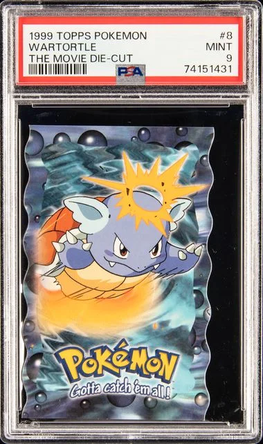 1999 Topps Wartortle Pokemon TV #8 card image