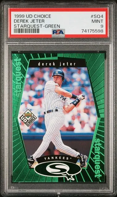 1999 UD Choice Derek Jeter Starquest #SQ4 card image