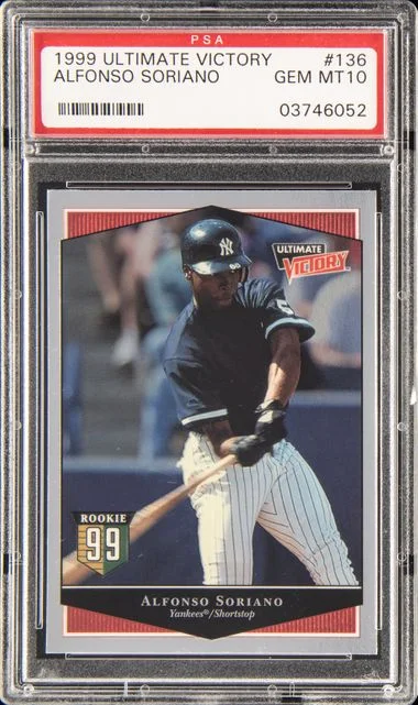 1999 Ultimate Victory Alfonso Soriano #136 card image