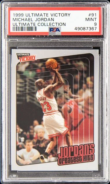 1999 Ultimate Victory Ultimate Collection Michael Jordan #91 card image