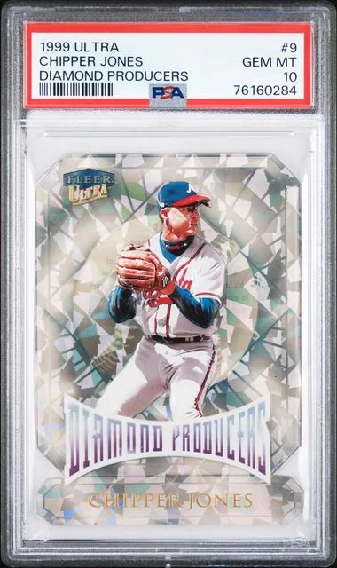 1999 Ultra Chipper Jones Diamond Producers #9 card image