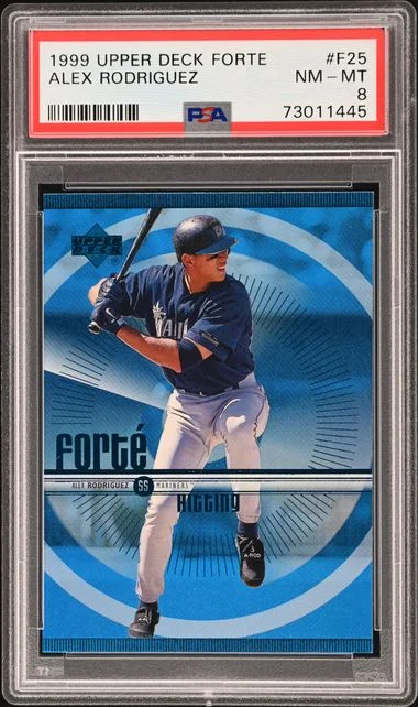 1999 Upper Deck Alex Rodriguez Forte #F25 card image