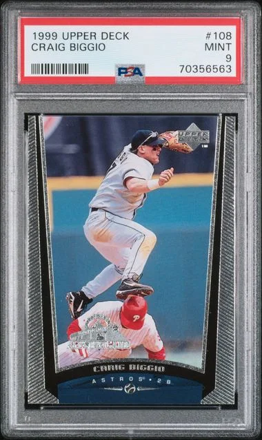 1999 Upper Deck Craig Biggio #108 card image