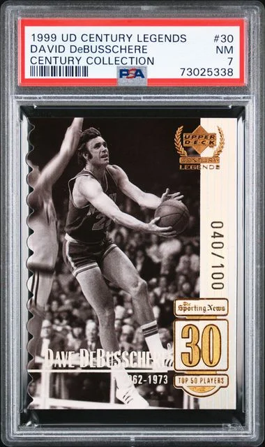 1999 Upper Deck David DeBusschere Century Legends Century Collection #30 card image