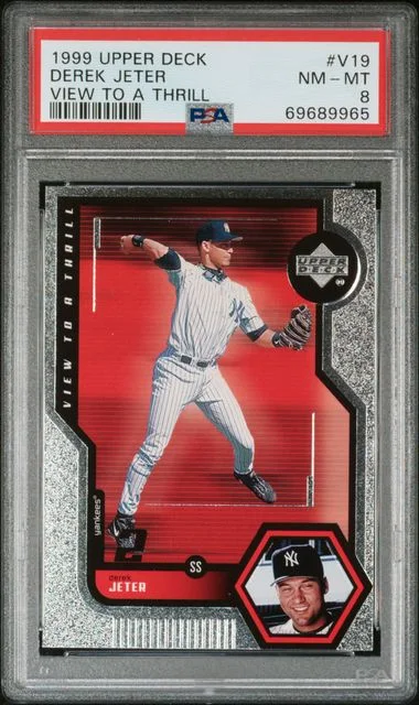 1999 Upper Deck Derek Jeter View To A Thrill #V19 card image
