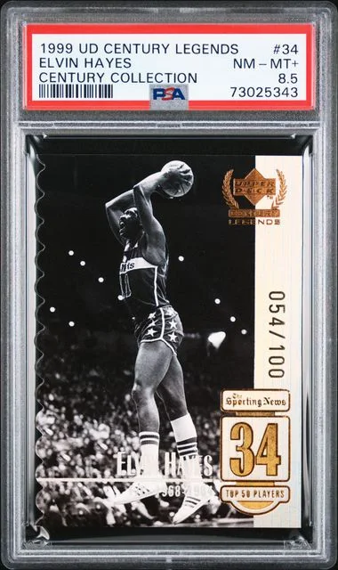 1999 Upper Deck Elvin Hayes Century Legends Century Collection #34 card image