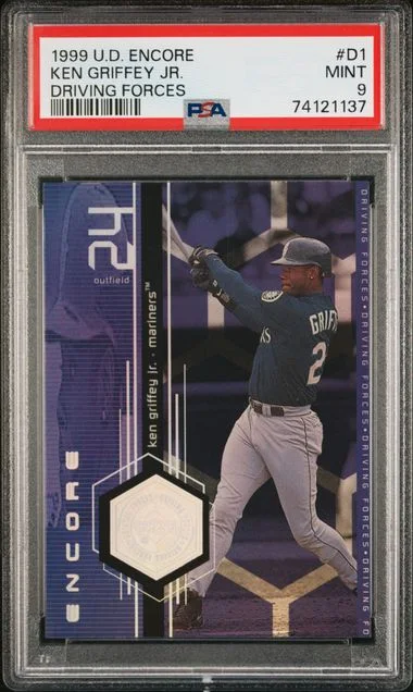 1999 Upper Deck Encore Ken Griffey Jr. Driving Forces #D1 card image