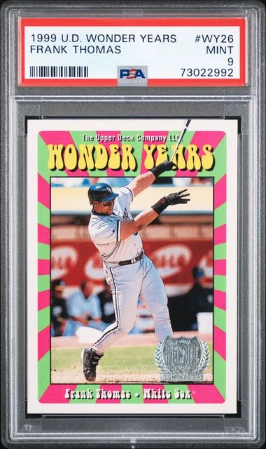1999 Upper Deck Frank Thomas Wonder Years #WY26 card image