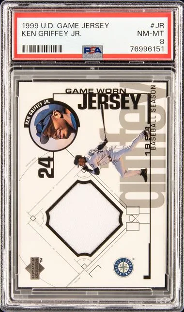 1999 Upper Deck Game Jersey Ken Griffey Jr. #JR card image