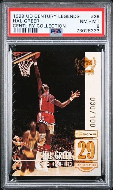 1999 Upper Deck Hal Greer Century Legends Century Collection #29 card image