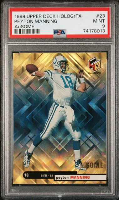 1999 Upper Deck HoloGrFX Peyton Manning #23 card image