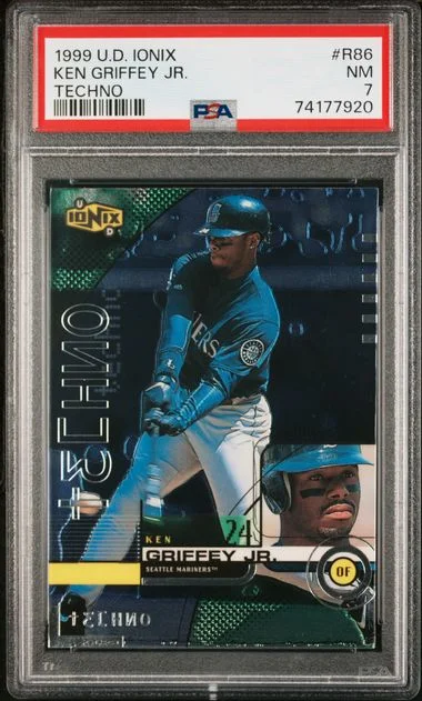 1999 Upper Deck Ionix Ken Griffey Jr. #R86 card image