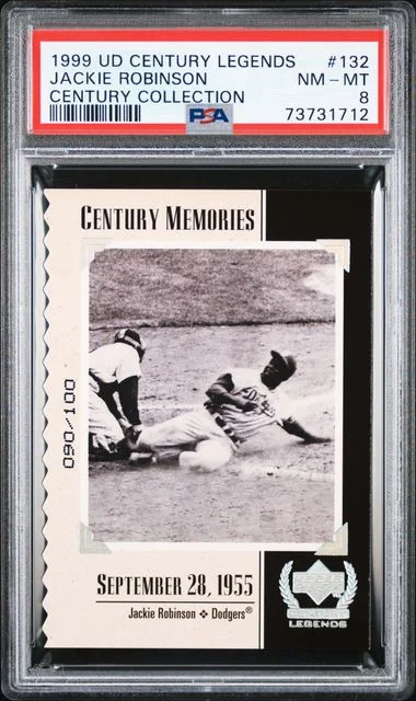 1999 Upper Deck Jackie Robinson Century Legends Century Collection #132 card image