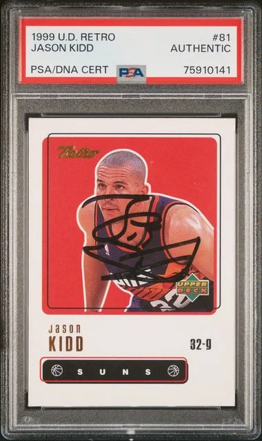 1999 Upper Deck Jason Kidd Retro #81 card image