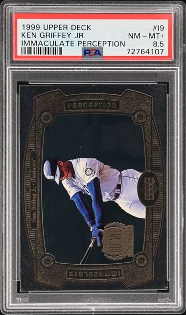 1999 Upper Deck Ken Griffey Jr. Immaculate Perception #I9 card image