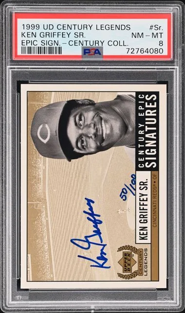1999 Upper Deck Ken Griffey Sr. Century Legends Epic Signatures Century Collection #Sr. card image