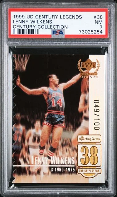 1999 Upper Deck Lenny Wilkens Century Legends Century Collection #38 card image