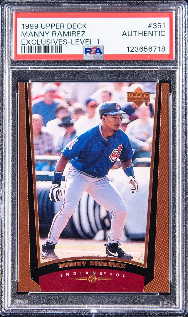 1999 Upper Deck Manny Ramirez Exclusives Level 1 #351 card image