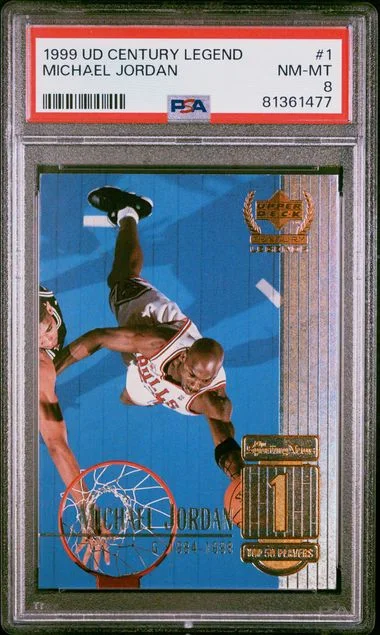 1999 Upper Deck Michael Jordan Century Legends #1 card image