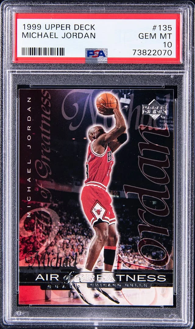 1999 Upper Deck Michael Jordan Air of Greatness #135 card image