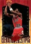 1999 Upper Deck Michael Jordan Athlete of the Century Michael Jordan Elevation #EL1 card image