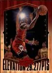 1999 Upper Deck Michael Jordan Athlete of the Century Michael Jordan Elevation #EL7 card image