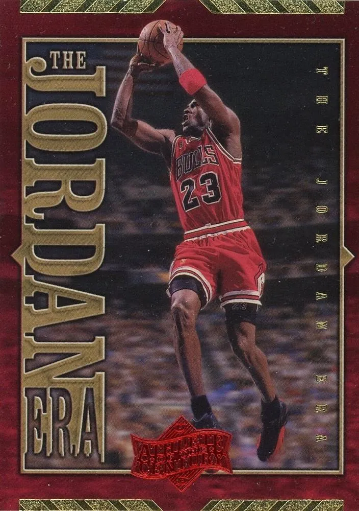 1999 Upper Deck Michael Jordan Athlete of the Century Michael Jordan The Jordan Era #JE18 card image
