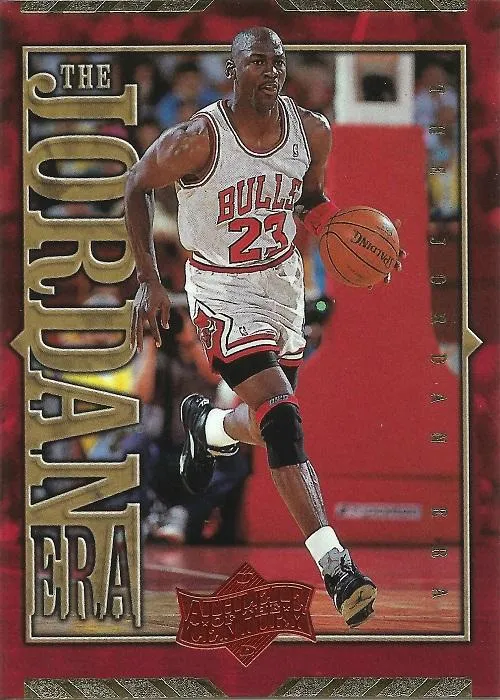 1999 Upper Deck Michael Jordan Athlete of the Century Michael Jordan The Jordan Era #JE6 card image