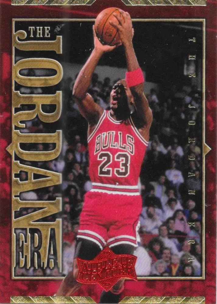 1999 Upper Deck Michael Jordan Athlete of the Century Michael Jordan The Jordan Era #JE7 card image