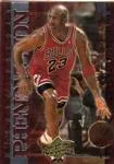 1999 Upper Deck Michael Jordan Athlete of the Century Michael Jordan MJ Phenomenon #P11 card image