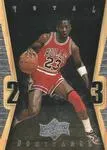 1999 Upper Deck Michael Jordan Athlete of the Century Michael Jordan Total Dominance #TD1 card image