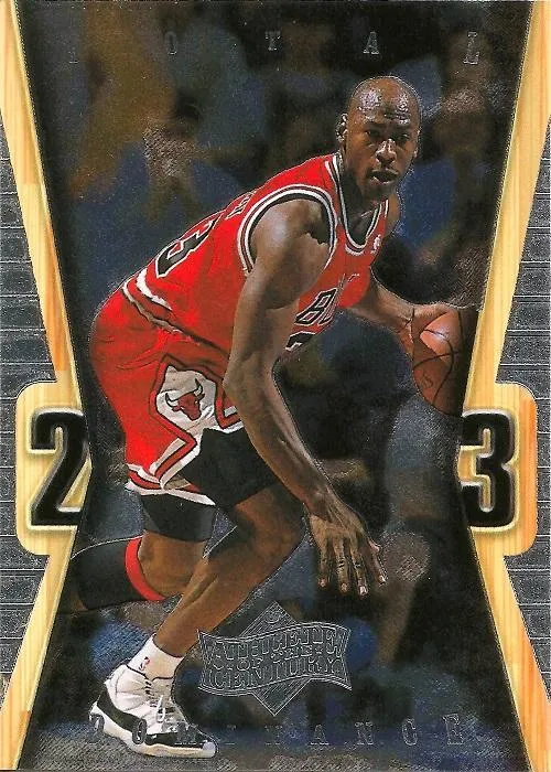 1999 Upper Deck Michael Jordan Athlete of the Century Michael Jordan Total Dominance #TD10 card image