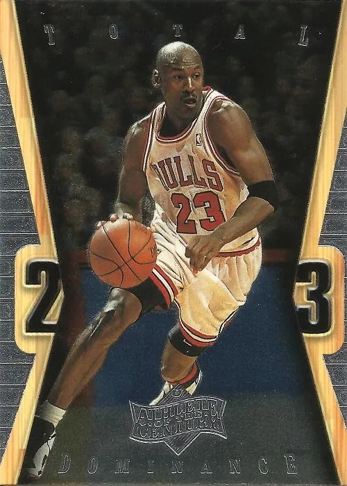 1999 Upper Deck Michael Jordan Athlete of the Century Michael Jordan Total Dominance #TD14 card image