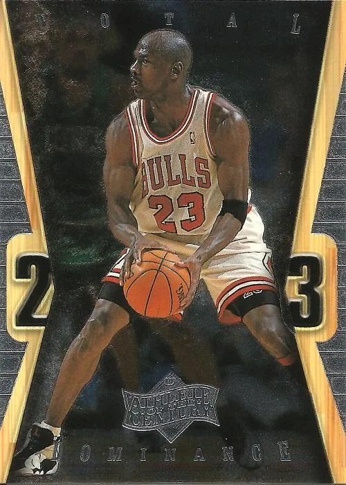 1999 Upper Deck Michael Jordan Athlete of the Century Michael Jordan Total Dominance #TD16 card image