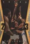 1999 Upper Deck Michael Jordan Athlete of the Century Michael Jordan Total Dominance #TD18 card image
