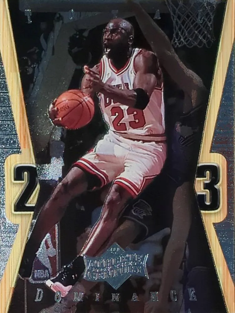 1999 Upper Deck Michael Jordan Athlete of the Century Michael Jordan Total Dominance #TD5 card image
