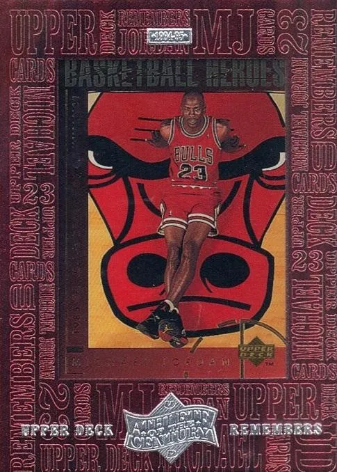 1999 Upper Deck Michael Jordan Athlete of the Century Michael Jordan Upper Deck Remembers #UD5 card image