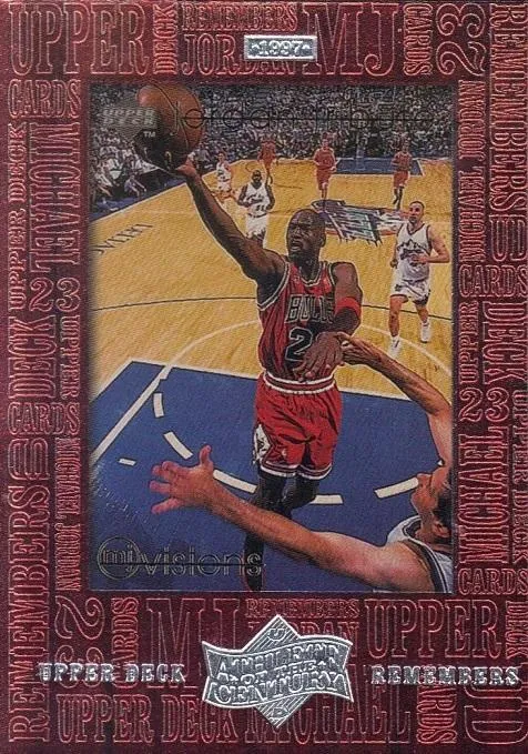 1999 Upper Deck Michael Jordan Athlete of the Century Michael Jordan Upper Deck Remembers #UD6 card image