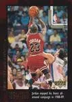 1999 Upper Deck Michael Jordan Career Collection Michael Jordan #24 card image