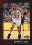 1999 Upper Deck Michael Jordan Career Collection Michael Jordan #26 card image
