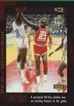 1999 Upper Deck Michael Jordan Career Collection Michael Jordan #55 card image