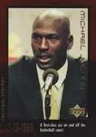 1999 Upper Deck Michael Jordan Career Collection Michael Jordan #60 card image