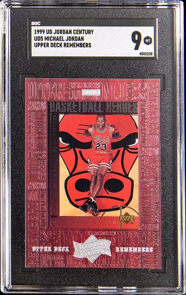 1999 Upper Deck Michael Jordan Jordan Century Upper Deck Remembers #UD5 card image