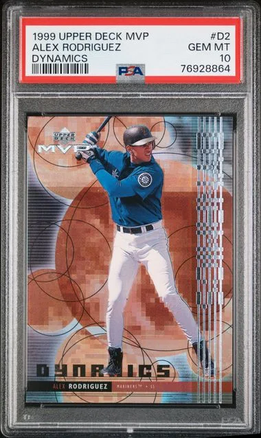 1999 Upper Deck MVP Alex Rodriguez Dynamics #D2 card image