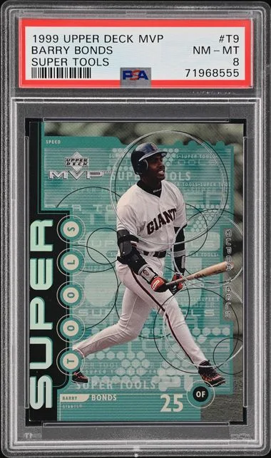 1999 Upper Deck MVP Barry Bonds Super Tools #T9 card image