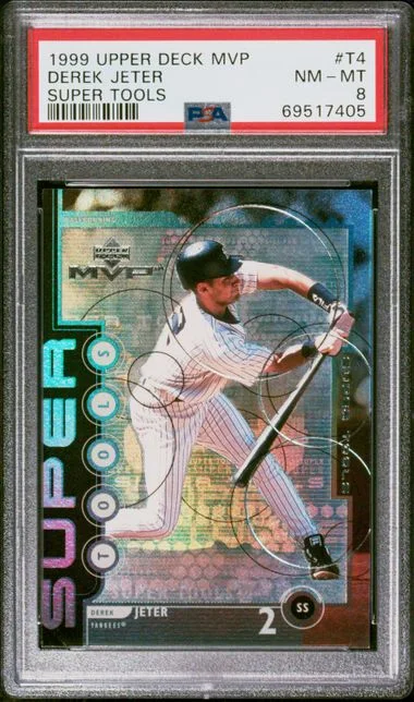 1999 Upper Deck MVP Derek Jeter Super Tools #T4 card image
