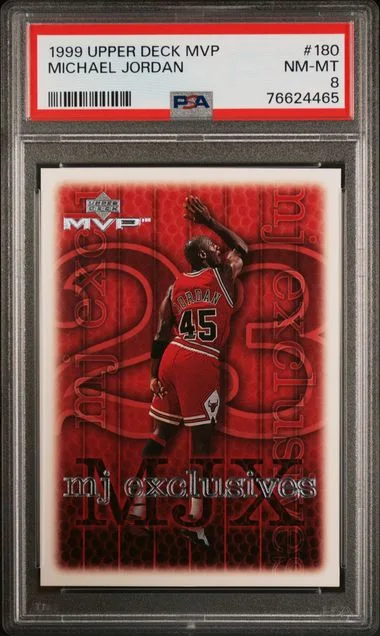 1999 Upper Deck MVP Michael Jordan #180 card image