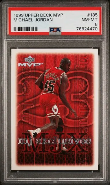 1999 Upper Deck MVP Michael Jordan #185 card image