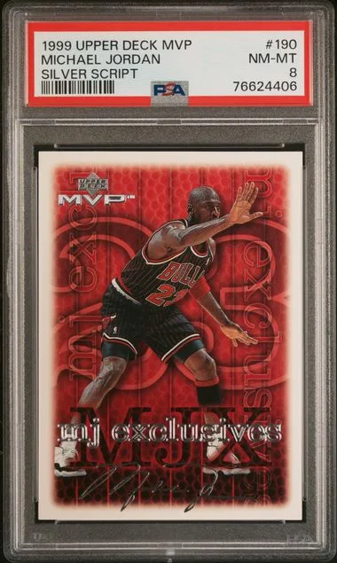1999 Upper Deck MVP Michael Jordan Silver Script #190 card image